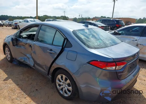2025 Toyota Corolla Le from USA, damaged, VIN 5YFB4MDE6SP286424